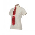 SHIRES CHILDRENS SHORT SLEEVE TIE SHIRT 9997